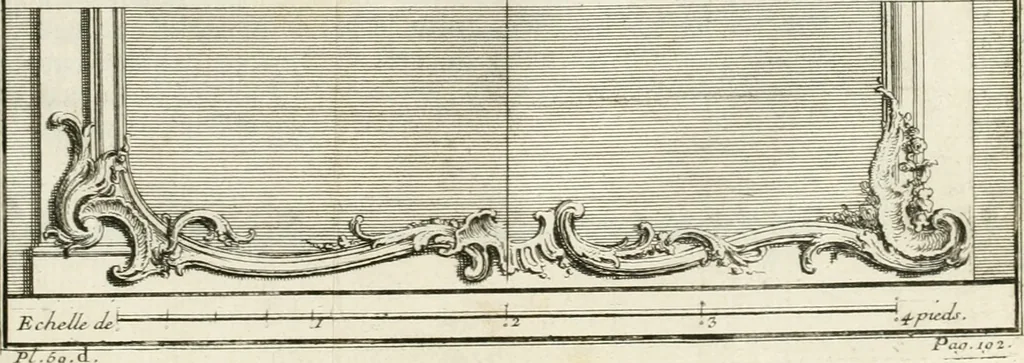 An illustration from Cours d'architecture : qui comprend Les ordres de Vignole, avec des commentaires, les figures & les descriptions de ses plus beaux bâtimens, & de ceux de Michel-Ange, des instructions et des preceptes, & plusieurs nouveaux desseins concernans la distribution & la décoration, la matière & la construction des édifices, la maçonnerie, la charpenterie, la couverture, la serrurerie, la menuiserie, le jardinage, & géneralement tout ce qui regarde l'art de bastir, 1738, leaf 276