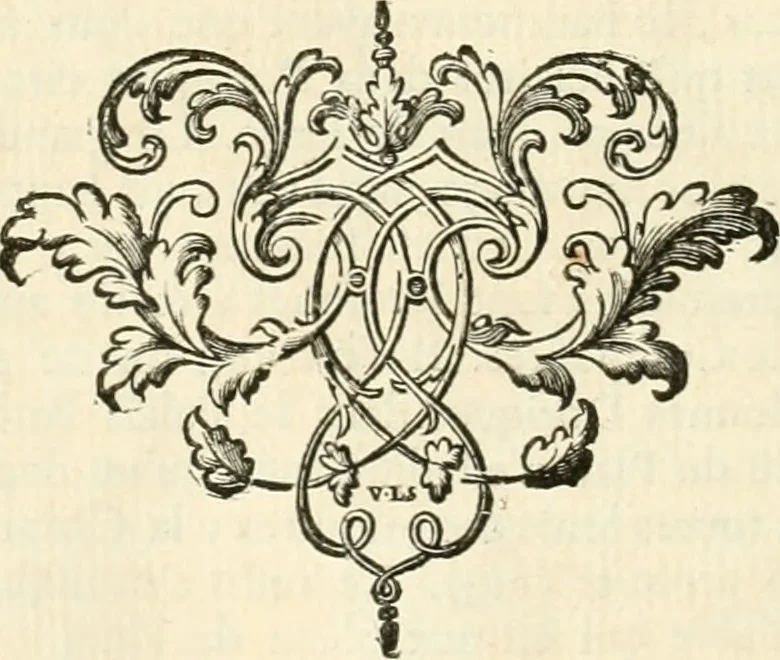 An illustration from Cours d'architecture : qui comprend Les ordres de Vignole, avec des commentaires, les figures & les descriptions de ses plus beaux bâtimens, & de ceux de Michel-Ange, des instructions et des preceptes, & plusieurs nouveaux desseins concernans la distribution & la décoration, la matière & la construction des édifices, la maçonnerie, la charpenterie, la couverture, la serrurerie, la menuiserie, le jardinage, & géneralement tout ce qui regarde l'art de bastir, 1738, leaf 447
