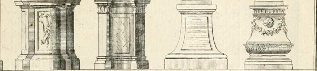 An illustration from Cours d'architecture : qui comprend Les ordres de Vignole, avec des commentaires, les figures & les descriptions de ses plus beaux bâtimens, & de ceux de Michel-Ange, des instructions et des preceptes, & plusieurs nouveaux desseins concernans la distribution & la décoration, la matière & la construction des édifices, la maçonnerie, la charpenterie, la couverture, la serrurerie, la menuiserie, le jardinage, & géneralement tout ce qui regarde l'art de bastir, 1738, leaf 510