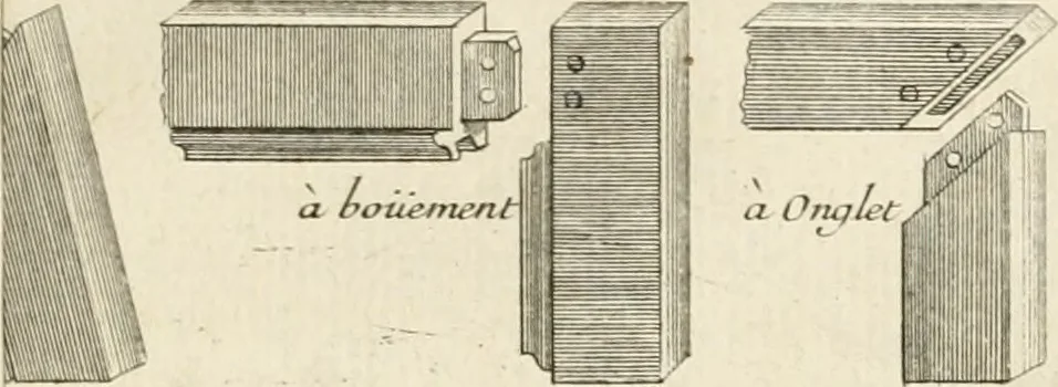 An illustration from Cours d'architecture : qui comprend Les ordres de Vignole, avec des commentaires, les figures & les descriptions de ses plus beaux bâtimens, & de ceux de Michel-Ange, des instructions et des preceptes, & plusieurs nouveaux desseins concernans la distribution & la décoration, la matière & la construction des édifices, la maçonnerie, la charpenterie, la couverture, la serrurerie, la menuiserie, le jardinage, & géneralement tout ce qui regarde l'art de bastir, 1738, leaf 600
