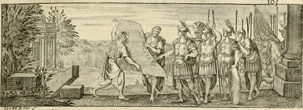 An illustration from Cours d'architecture enseigné dans l'Academie royale d'architecture : premiere[-cinquième] partie ..., 1675, leaf 136