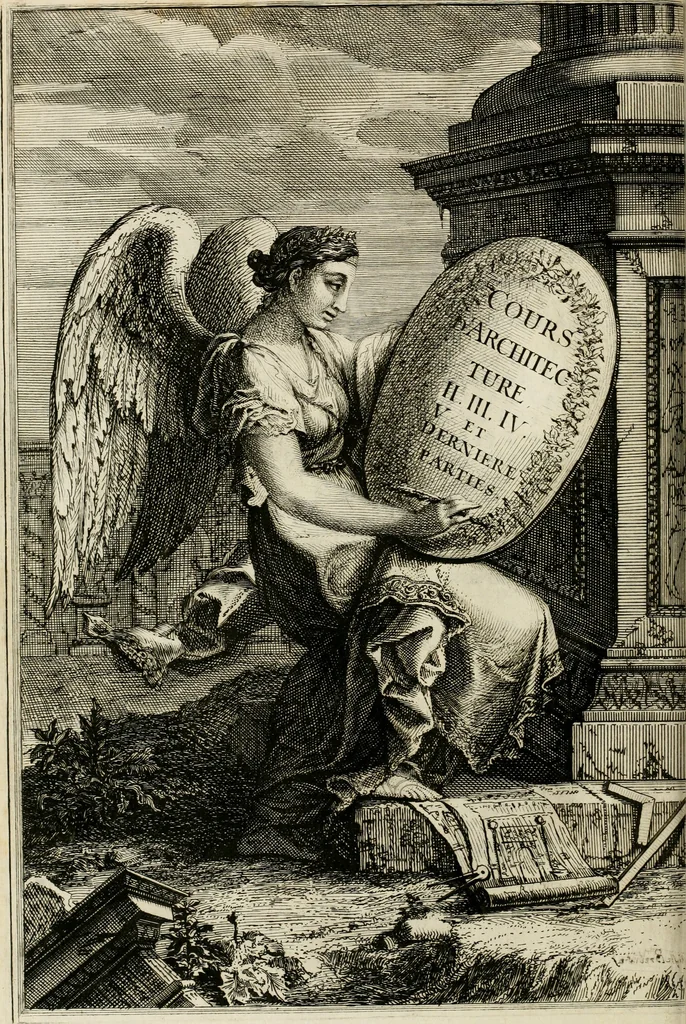 An illustration from Cours d'architecture enseigné dans l'Academie royale d'architecture : premiere[-cinquième] partie ..., 1675, leaf 191