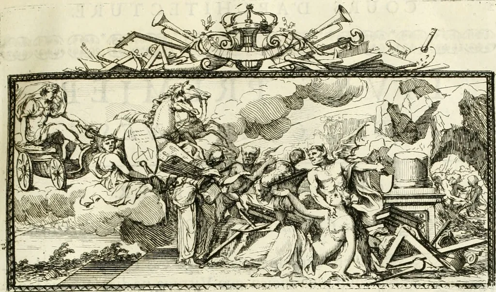 An illustration from Cours d'architecture enseigné dans l'Academie royale d'architecture : premiere[-cinquième] partie ..., 1675, leaf 204