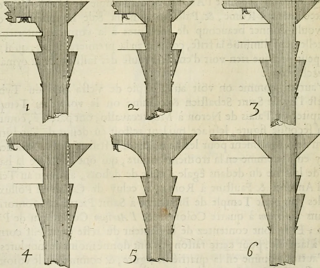 An illustration from Cours d'architecture enseigné dans l'Academie royale d'architecture : premiere[-cinquième] partie ..., 1675, leaf 285