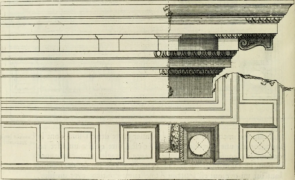 An illustration from Cours d'architecture enseigné dans l'Academie royale d'architecture : premiere[-cinquième] partie ..., 1675, leaf 313
