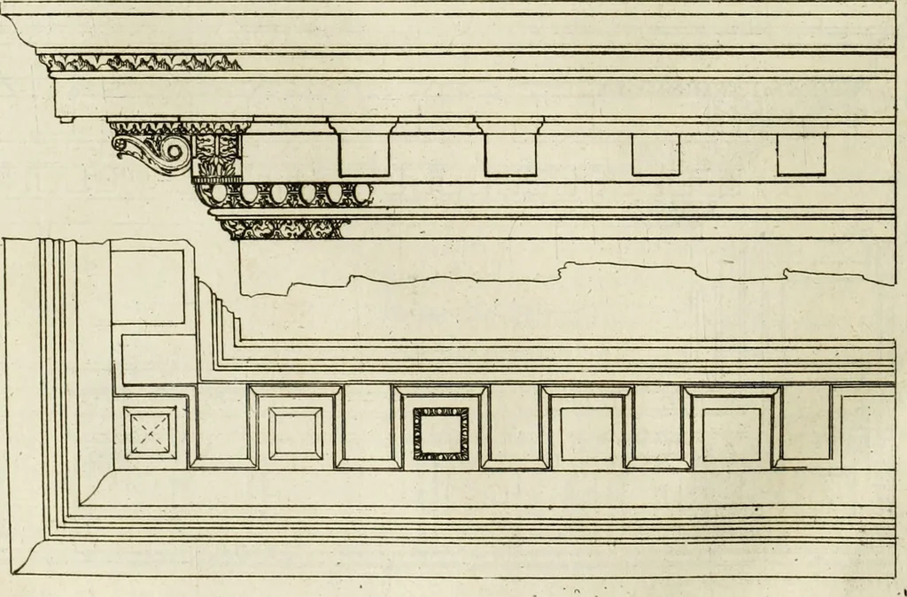 An illustration from Cours d'architecture enseigné dans l'Academie royale d'architecture : premiere[-cinquième] partie ..., 1675, leaf 319