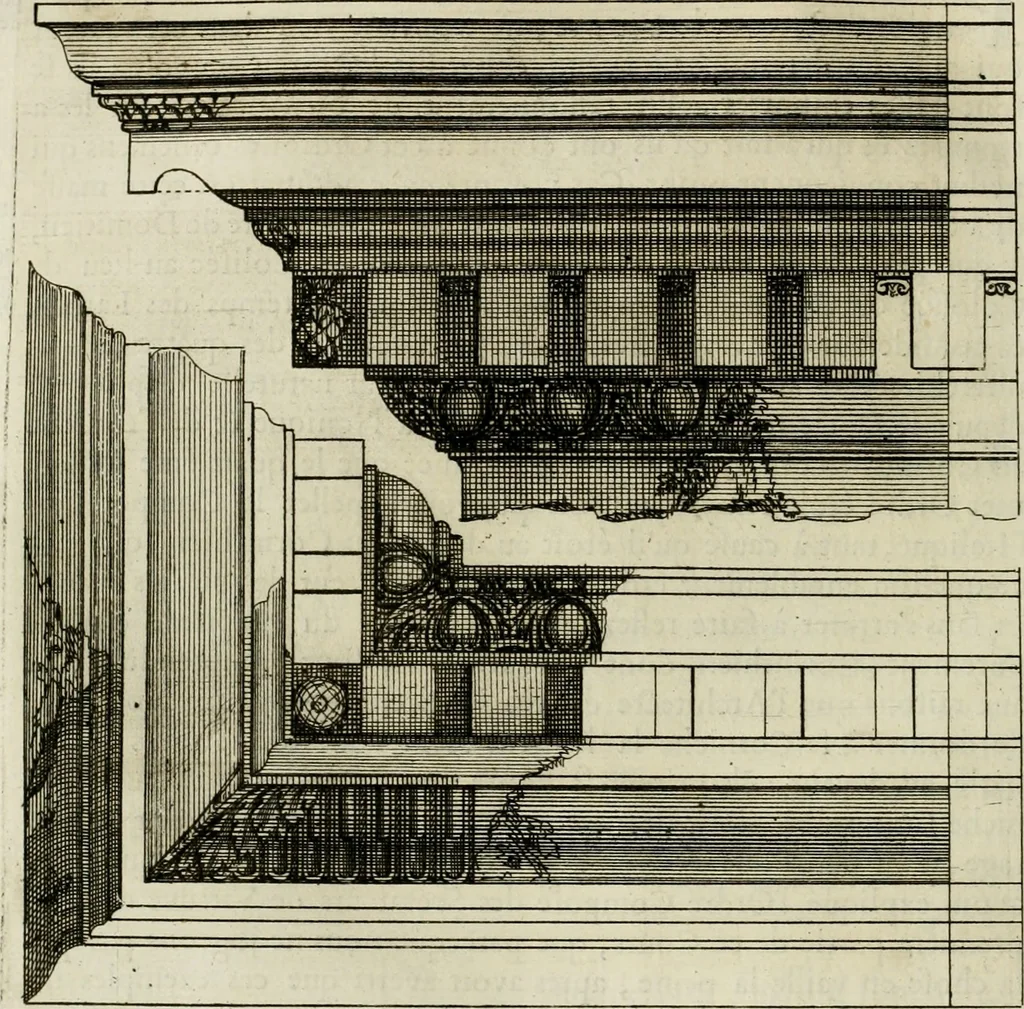 An illustration from Cours d'architecture enseigné dans l'Academie royale d'architecture : premiere[-cinquième] partie ..., 1675, leaf 329