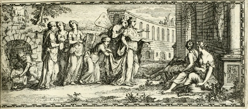 An illustration from Cours d'architecture enseigné dans l'Academie royale d'architecture : premiere[-cinquième] partie ..., 1675, leaf 384