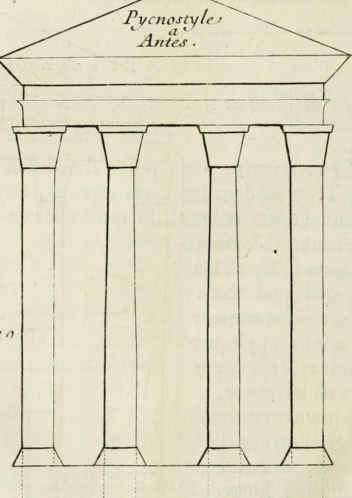 An illustration from Cours d'architecture enseigné dans l'Academie royale d'architecture : premiere[-cinquième] partie ..., 1675, leaf 393