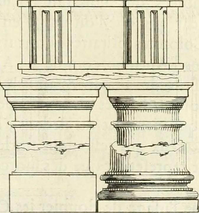 An illustration from Cours d'architecture enseigné dans l'Academie royale d'architecture : premiere[-cinquième] partie ..., 1675, leaf 446