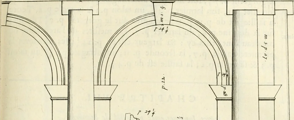 An illustration from Cours d'architecture enseigné dans l'Academie royale d'architecture : premiere[-cinquième] partie ..., 1675, leaf 580
