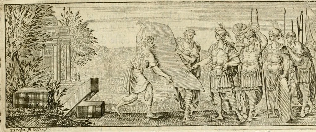 An illustration from Cours d'architecture enseigné dans l'Academie royale d'architecture : premiere[-cinquième] partie ..., 1675, leaf 70