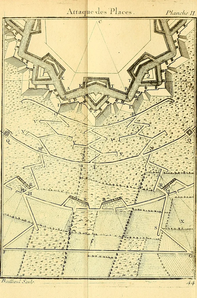 An illustration from Cours de mathématique : contenant toutes les parties de cette science, mises à la portée des commençants, 1757, leaf 124