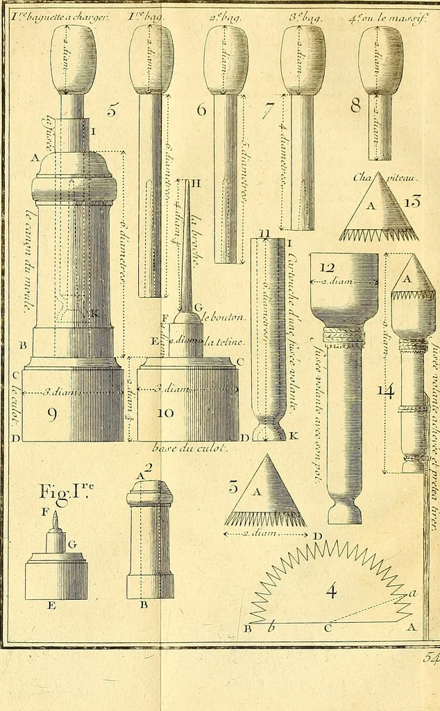 An illustration from Cours de mathématique : contenant toutes les parties de cette science, mises à la portée des commençants, 1757, leaf 250