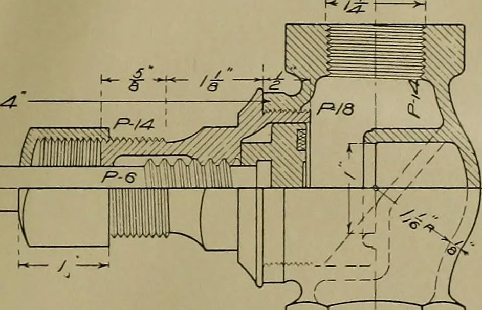 An illustration from A course in mechanical drawing for evening schools and self-instruction, 1896, leaf 69