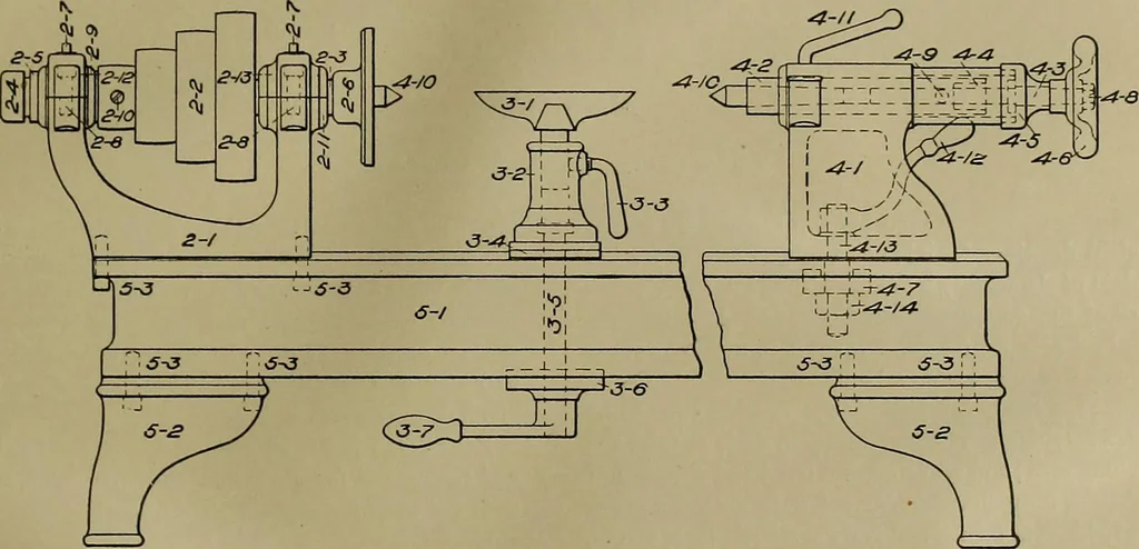 An illustration from A course in mechanical drawing for evening schools and self-instruction, 1896, leaf 79