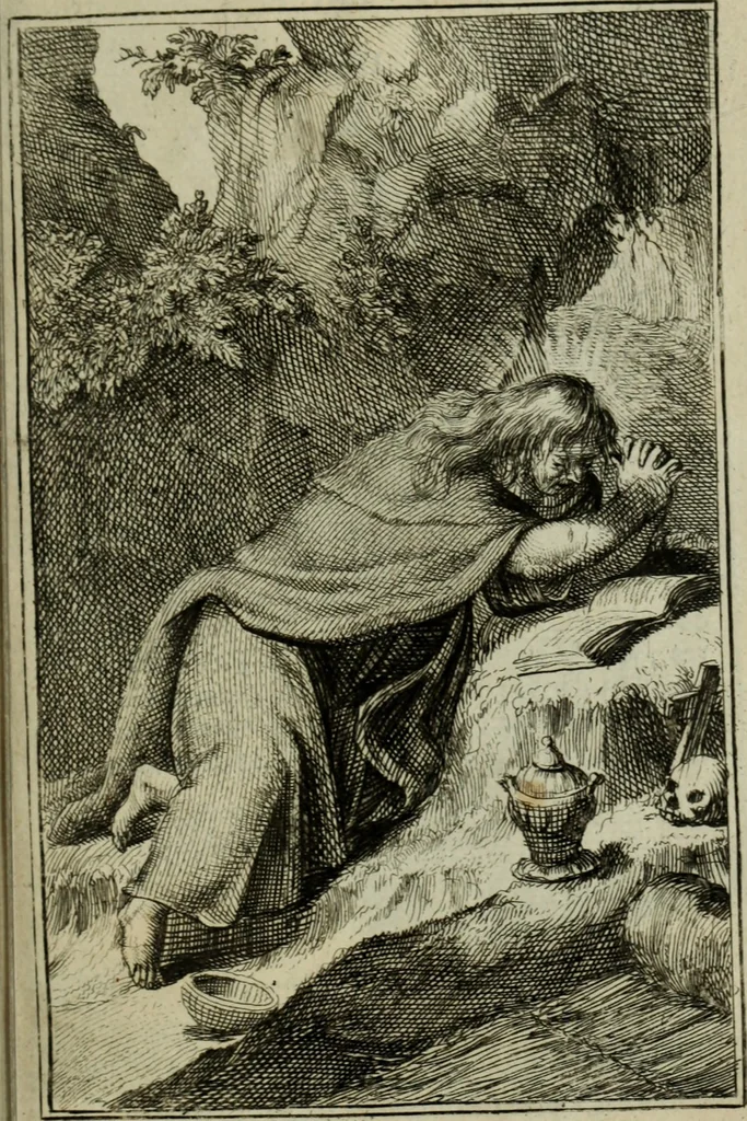 An illustration from Courte description des ordres des femmes & filles religieuses. Contenant une petite relation de leur origine, de leur progrés, & de leur confirmation. Avec les figures de leurs habits, gravez, 1691, leaf 20