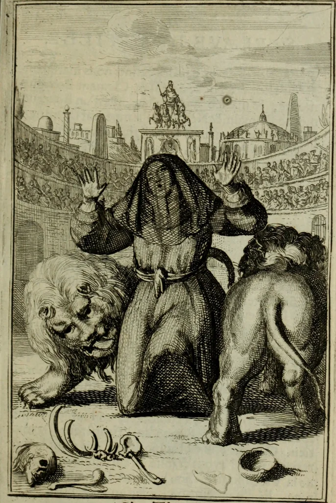 An illustration from Courte description des ordres des femmes & filles religieuses. Contenant une petite relation de leur origine, de leur progrés, & de leur confirmation. Avec les figures de leurs habits, gravez, 1691, leaf 26