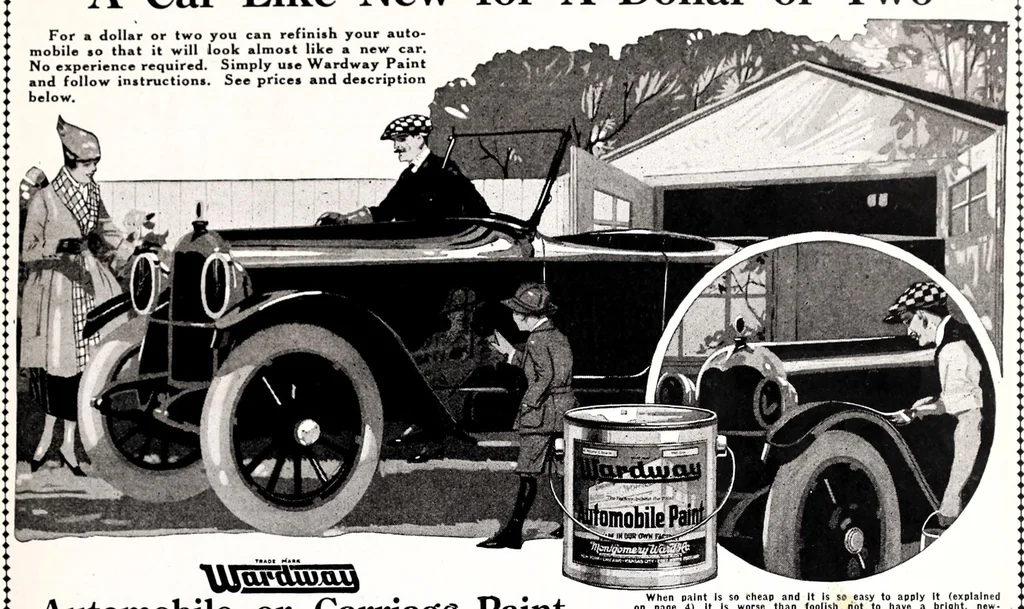 An illustration from Coverall paint, 1918, 1918, leaf 23