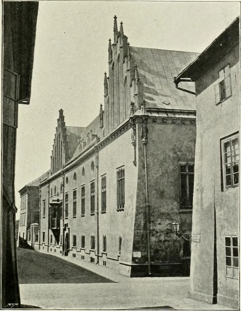 An illustration from Cracovie, 1910, leaf 100