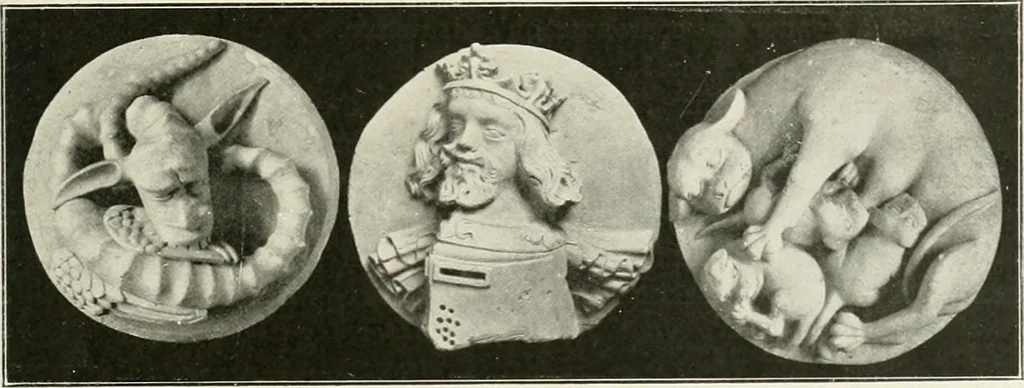 An illustration from Cracovie, 1910, leaf 116