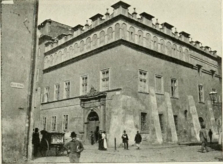 An illustration from Cracovie, 1910, leaf 120