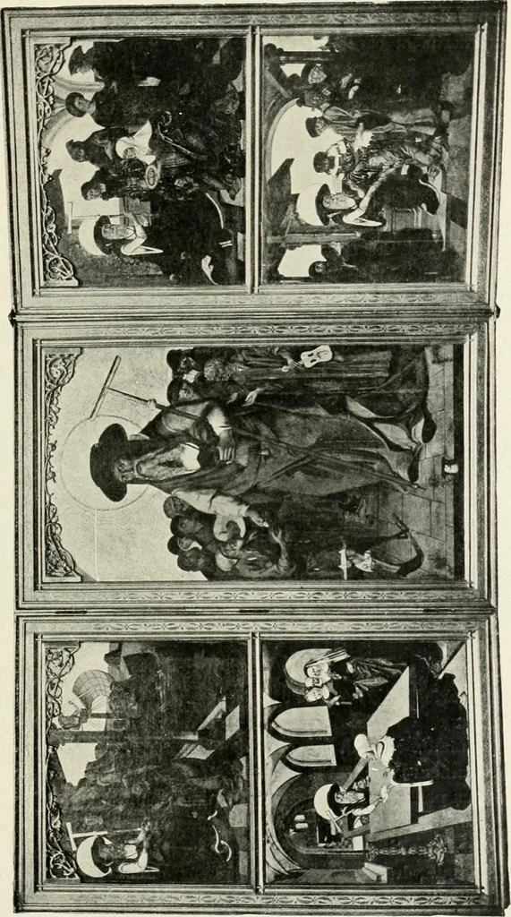 An illustration from Cracovie, 1910, leaf 136