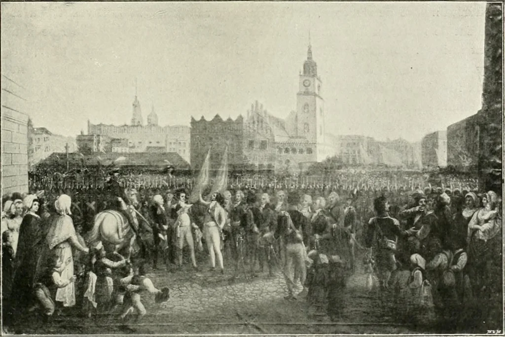 An illustration from Cracovie, 1910, leaf 20