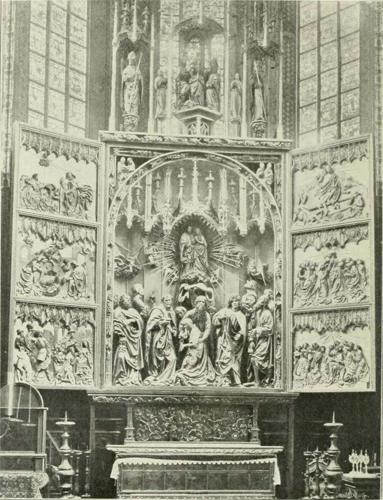 An illustration from Cracovie, 1910, leaf 61