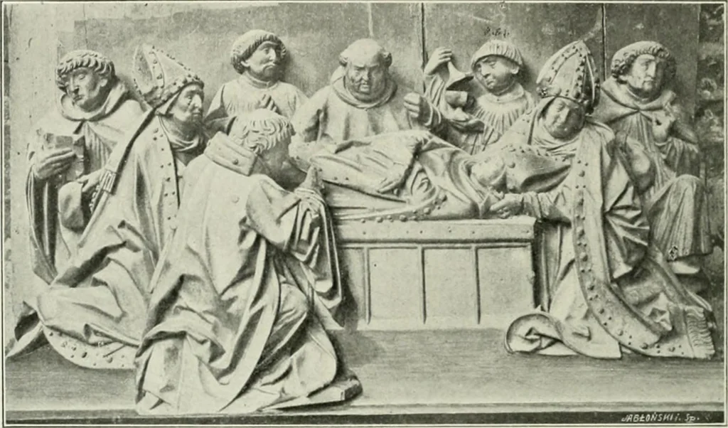 An illustration from Cracovie, 1910, leaf 63