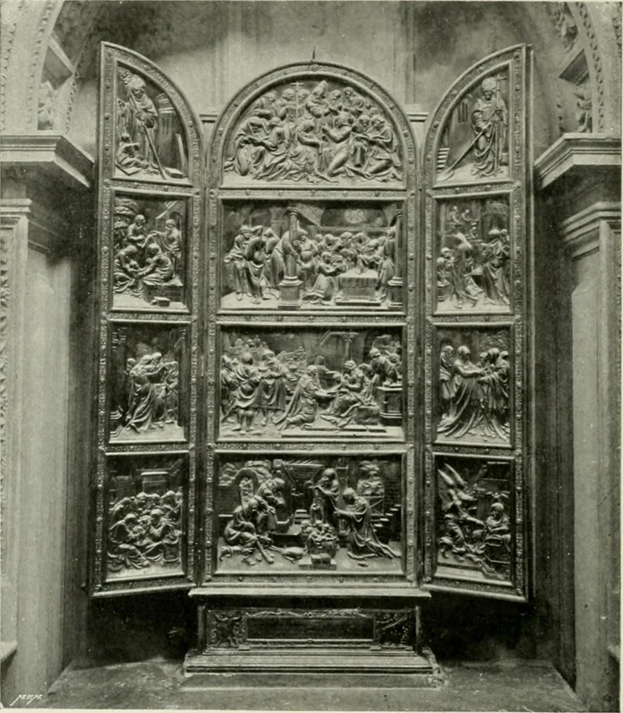 An illustration from Cracovie, 1910, leaf 85