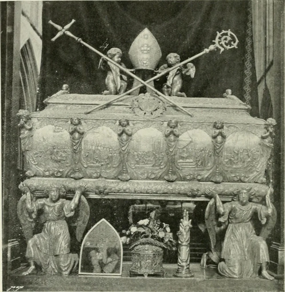 An illustration from Cracovie, 1910, leaf 91
