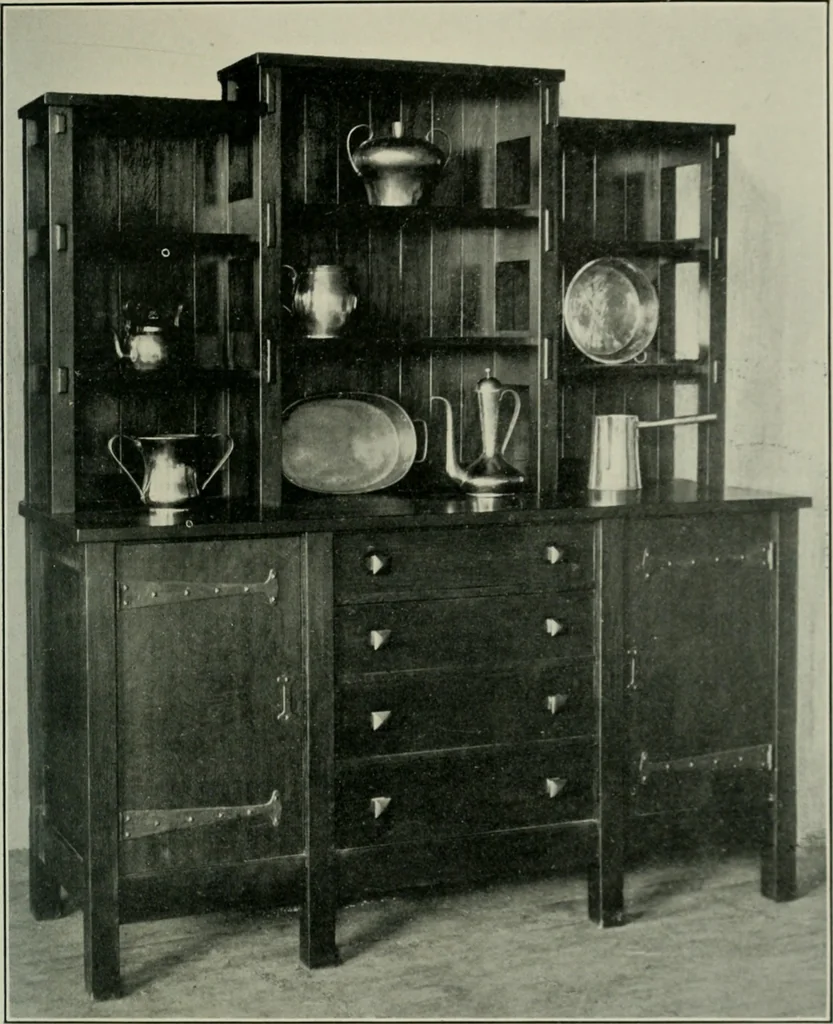 An illustration from The craftsman, 1901, leaf 134