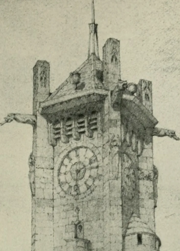 An illustration from The craftsman, 1901, leaf 144