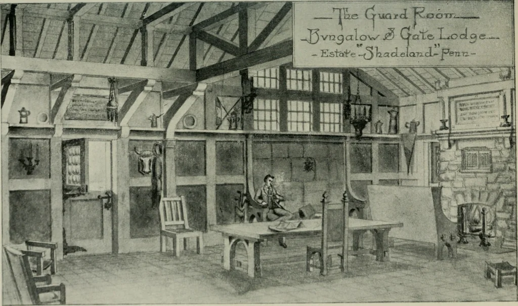 An illustration from The craftsman, 1901, leaf 202
