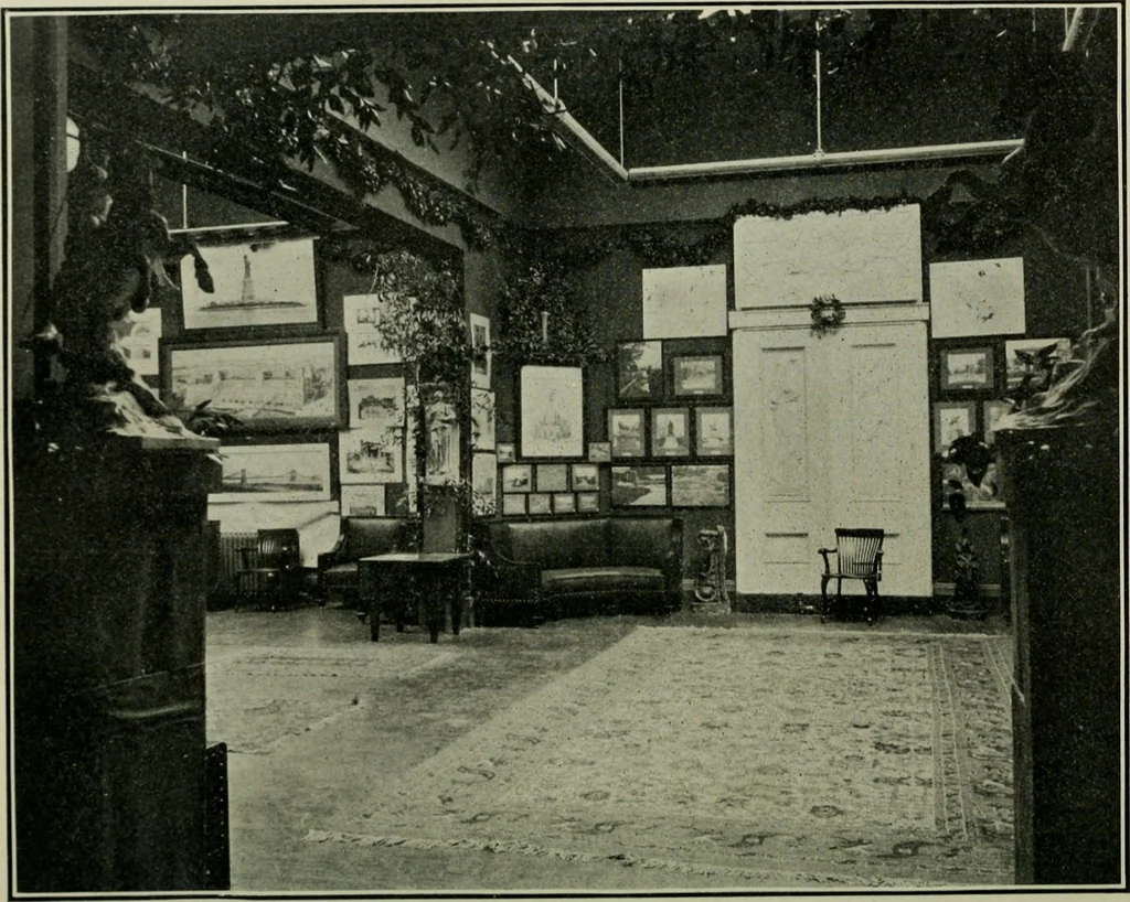 An illustration from The craftsman, 1901, leaf 225