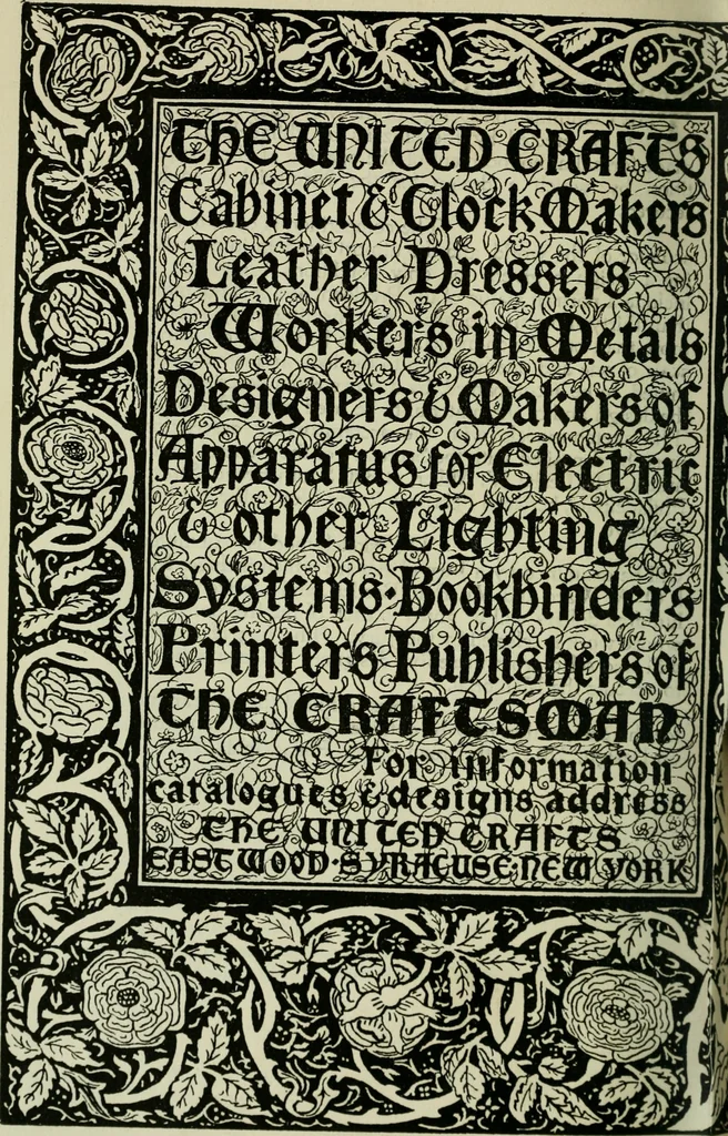 An illustration from The craftsman, 1901, leaf 411