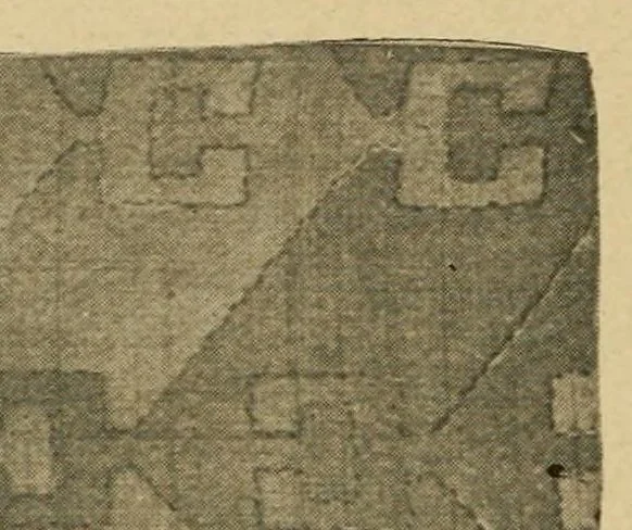 An illustration from Craftsman fabrics and needlework from the Craftsman workshops., 1906, leaf 36