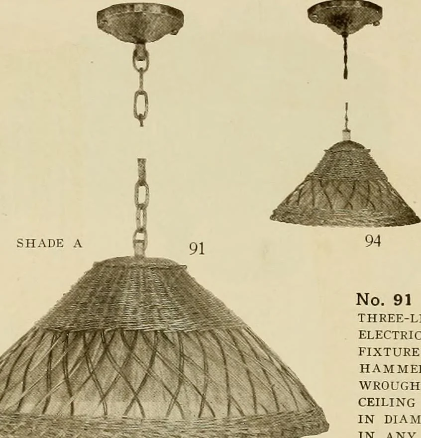 An illustration from Craftsman furnishings for the home made by Gustav Stickley, The Craftsman, Inc., Eastwood, N. Y., 1912, leaf 11