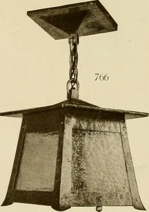 An illustration from Craftsman furnishings for the home made by Gustav Stickley, The Craftsman, Inc., Eastwood, N. Y., 1912, leaf 13