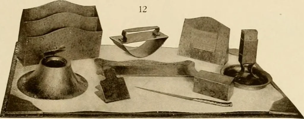 An illustration from Craftsman furnishings for the home made by Gustav Stickley, The Craftsman, Inc., Eastwood, N. Y., 1912, leaf 20
