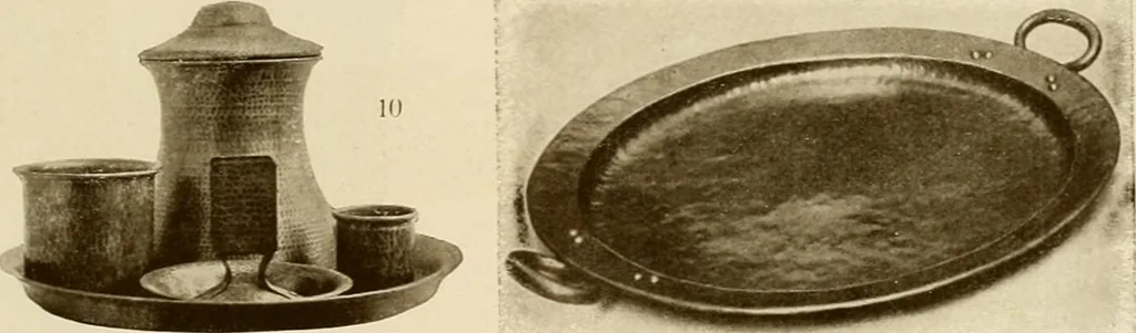 An illustration from Craftsman furnishings for the home made by Gustav Stickley, The Craftsman, Inc., Eastwood, N. Y., 1912, leaf 22