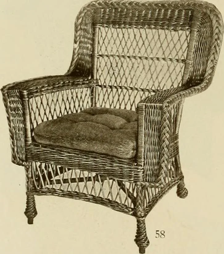 An illustration from Craftsman furnishings for the home made by Gustav Stickley, The Craftsman, Inc., Eastwood, N. Y., 1912, leaf 25