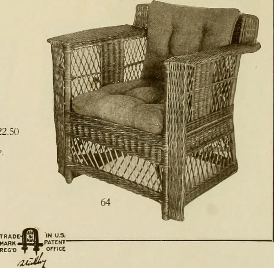 An illustration from Craftsman furnishings for the home made by Gustav Stickley, The Craftsman, Inc., Eastwood, N. Y., 1912, leaf 25