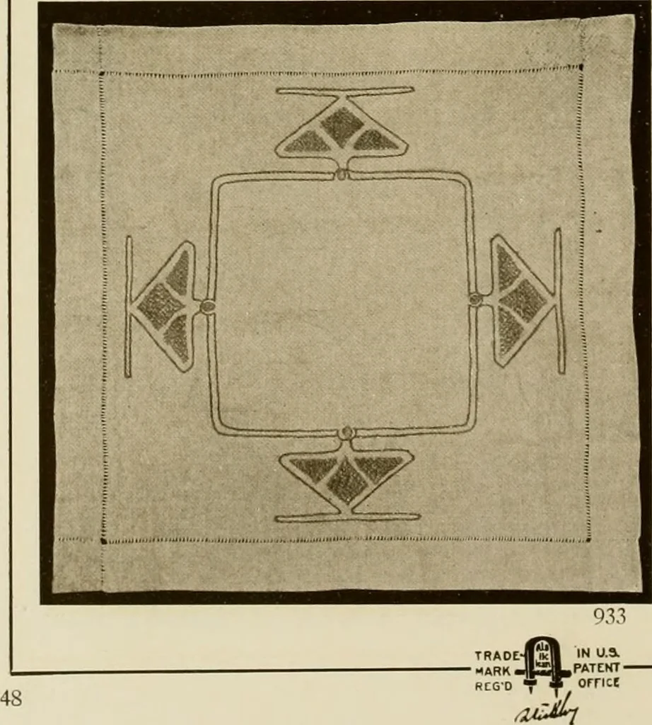 An illustration from Craftsman furnishings for the home made by Gustav Stickley, The Craftsman, Inc., Eastwood, N. Y., 1912, leaf 51