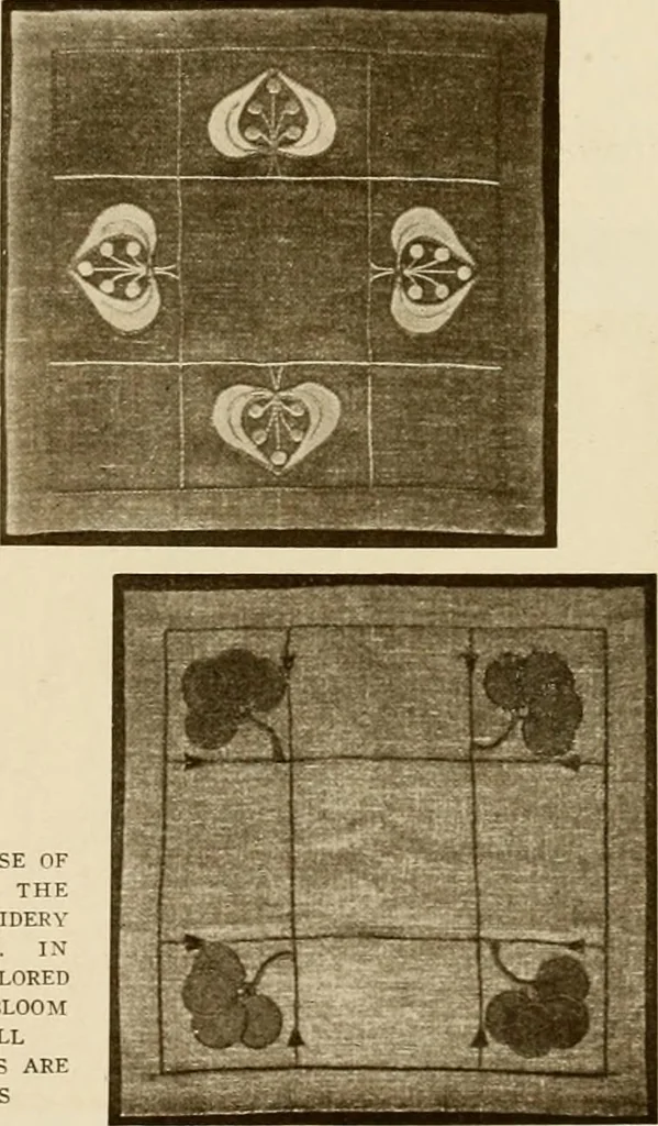An illustration from Craftsman furnishings for the home made by Gustav Stickley, The Craftsman, Inc., Eastwood, N. Y., 1912, leaf 52