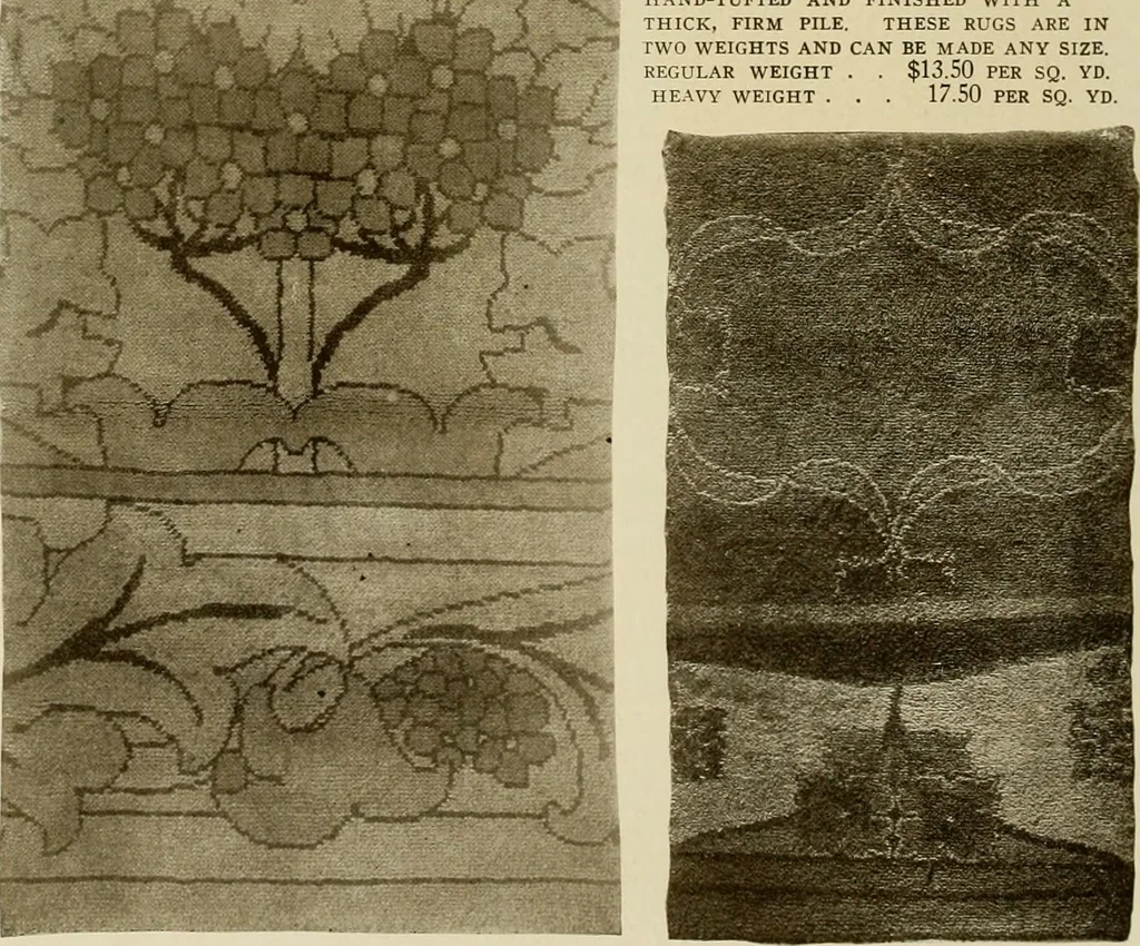 An illustration from Craftsman furnishings for the home made by Gustav Stickley, The Craftsman, Inc., Eastwood, N. Y., 1912, leaf 55
