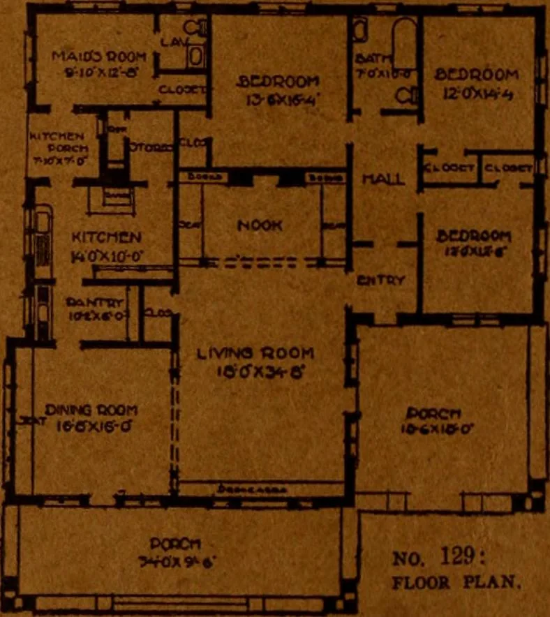 An illustration from Craftsman furnishings for the home made by Gustav Stickley, The Craftsman, Inc., Eastwood, N. Y., 1912, leaf 69