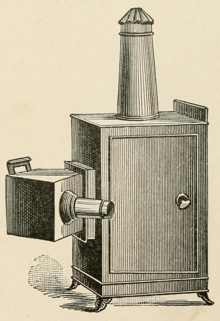 An illustration from Crayon portraiture; complete instructions for making crayon portraits on crayon paper and on platinum, silver, and bromide enlargements, also directions for the use of transparent liquid water colors and for making French crystals, 1892, leaf 48