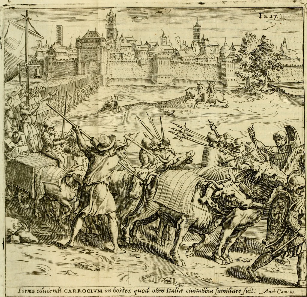 An illustration from Cremona fedelissima citta et nobilissima colonia de Romani, 1642, leaf 33